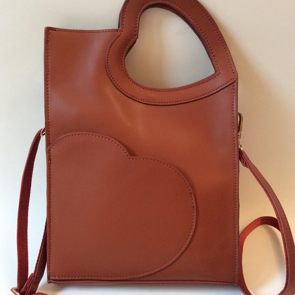 Young Villagers Bags Heart To Handle Leather Crossbody Bag Poshmark